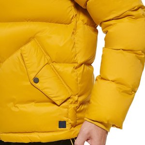Veste matelassée à manches longues pour homme, best-seller, couleur unie, haute qualité, col montant, usage extérieur, prix raisonnable. - Product Image 4