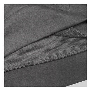 Embroidery Classic Grey Men's Hoodies Cotton Classic Casual Striped Hoodie Coat Heavyweight Hoodie Fashion Streetwear Pullover - Product Image 5