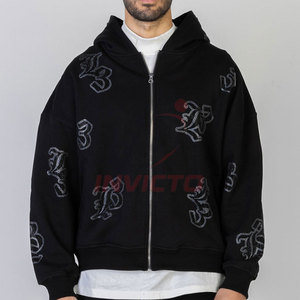 Fabricantes OEM de Trajes Deportivos con Pedrería, Traje Deportivo de Color Sólido con Pedrería, Ropa Casual con Pedrería - Product Image 2
