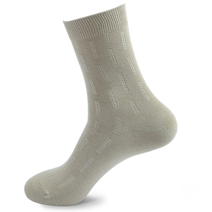 Calcetines de Compresión para Hombre, Lisos o a Cuadros, Transpirables, de Algodón Tejido, con Soporte, Casuales, para la Temporada de Verano, Venta al Por Mayor - Product Image 3