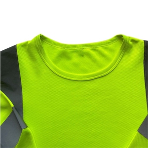 Camisa de Seguridad de Manga Larga de Alta Visibilidad, Transpirable, de Algodón, Reflectante, para Hombres, Ropa de Trabajo para Construcción - Product Image 3