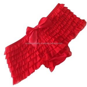 Panty Sexy de Malla con Volantes Multicapa para Mujer en Tallas Grandes S-2XL Ropa Interior Íntima Caliente Lencería Shorts de Encaje Cintura Ecológica - Product Image 4