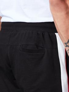 Pantalon de sport noir en coton de haute qualité pour homme, avec bande latérale, respirant, décontracté, pour la gym et le jogging, vente en gros OEM - Product Image 6