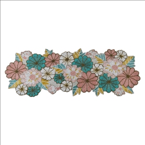 Floral Design Fresh Arrival Christmas <b>Table</b> Decorative Green Beaded <b>Table</b> Decor <b>Runner</b> Garden <b>Table</b> Decoration Hand Beads <b>Runner</b> - Product Image 1