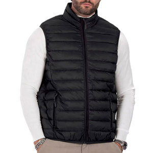 Gilet matelassé personnalisé style streetwear pour homme – Veste sans manches légère et chaude pour l'extérieur, idéale pour l'hiver - Product Image 1