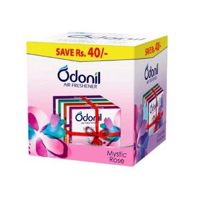 Désodorisants Odonil en blocs, pack mixte, 40 Rs de réduction, lot de 4 paquets de 48g - Product Image 1