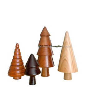 Árbol de Navidad de madera para fines navideños y de regalo Mini adornos de madera decorativos creativos para el hogar de Falak World Export - Product Image 2