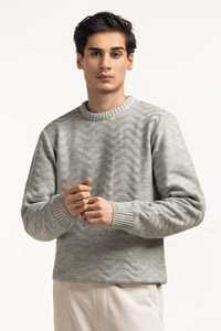 Nouveau Pull Tricoté Personnalisé 2025 – Design Dégradé avec Logo, en Laine Alpaga et Mohair, Rayures, pour Homme - Product Image 2