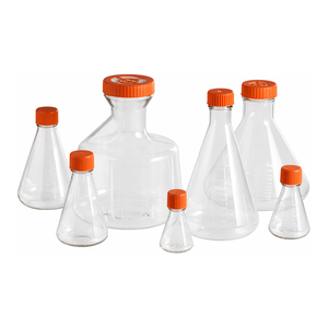 Frascos Erlenmeyer de Policarbonato Corning con Tapas Ventiladas para Trabajos de Cultivo en Laboratorio - Product Image 2