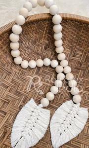 ที่รัดม่านทำมือจากเส้นใยปอกระเจาธรรมชาติ สำหรับรัดม่านและตกแต่งบ้าน - Product Image 4