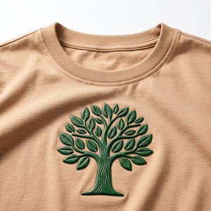 Camiseta Premium con Estampado Puff para Hombre, Estilo Casual Urbano, Algodón Suave, Manga Corta, para Uso Diario y Estilo de Fin de Semana - Product Image 5