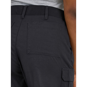 Shorts Cargo de Cintura Alta para Mujer, Color Sólido, con Bolsillos, Cierre de Botones, Estilo Casual, Tejido de Poliéster Transpirable - Product Image 6
