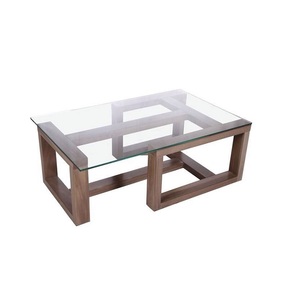 Round Shape Metal Coffee <b>Table</b> With Wooden <b>Top</b> Smooth Surface Ideal For Stylish Living Room Furniture Elegant Appearance - Product Image 2