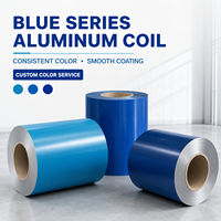 Fabriqué sur mesure en alliages 3003, 3104, 3105 pour la production générale de tôles métalliques, bobine d'aluminium peinte