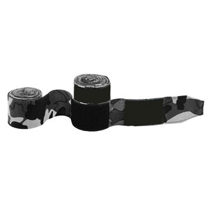 Bandages de boxe professionnels en coton extensible respirant de 4,5 m avec fermeture auto-agrippante, résistants à l'eau, unisexes, pour la boxe et la gym - Product Image 1