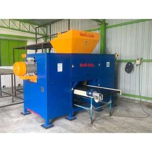 Déchiqueteur de radiateurs en aluminium à double arbre, machine industrielle de recyclage de ferraille, équipement robuste, haute efficacité, durable - Product Image 5