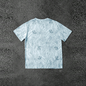 T-shirt tricoté pour hommes en gros, sublimation, OEM/ODM, logo personnalisé, séchage rapide, doux, 100 % polyester, uni, décontracté, streetwear, manches courtes - Product Image 5