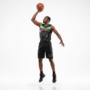 Uniforme de Baloncesto Transpirable para Hombre, Uniforme de Baloncesto Cómodo y Personalizado, Nuevo Uniforme de Baloncesto a la Moda - Product Image 2