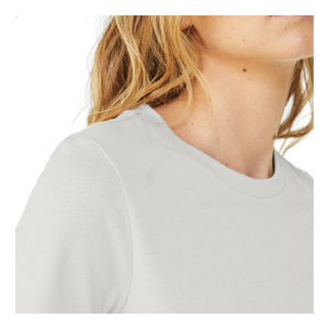 Camisetas de Algodón para Mujer de Primera Calidad, Cuello Redondo, Casuales, Transpirables, Ecológicas, de Secado Rápido, con Logotipo y Diseño Personalizados OEM - Product Image 5