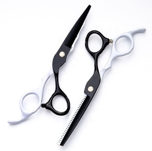 Tijeras de Peluquería Profesionales de Acero Inoxidable con Recubrimiento de Polvo de Color Personalizado y Etiqueta Personalizada - Product Image 5