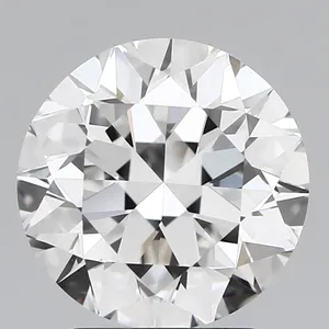 IGI认证圆形明亮切割天然钻石H VVS 100% 真正的纸牌订婚结婚戒指珠宝宽松钻石