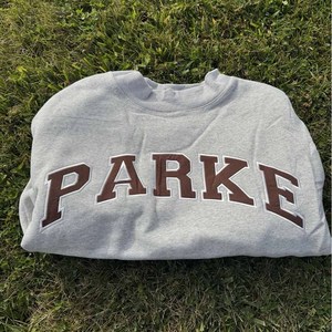 Women's Parke-style <b>Mock</b> <b>Neck</b> Lightweight Oversized Streetwear Sweatshirt Pink Solid Long Sleeve Cotton Casual Varsity Style - Product Image 4