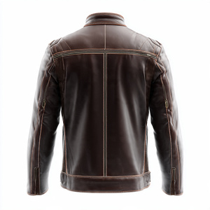 เสื้อแจ็คเก็ตหนังคุณภาพสูง พรีเมียม เท่ห์ และมีระดับ สำหรับใส่ลำลอง - Product Image 6