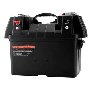 Scatola Batteria Motore Elettrico da Traina Gruppo 24/31, Custodia Intelligente per Batterie Marine 12V/24V con Doppia Cinghia, Guscio in PP, Custodia Intelligente per Batteria - Product Image 5