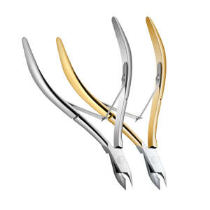 Cortaúñas y recortador de acero inoxidable plateado duradero profesional con punta afilada para el cuidado de las uñas y la herramienta de manicura - Product Image 2