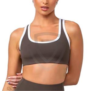 Ropa de Yoga y Fitness, Fabricación con MOQ Bajo, Ropa Deportiva Personalizada, Sujetador Deportivo Sin Costuras de Alta Sujeción para Mujer - Product Image 2