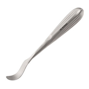 Élévateur périostal manuel de haute qualité pour instruments chirurgicaux dentaires, à pointe fortement incurvée de 14,5 mm, robuste et à lame émoussée - Product Image 5