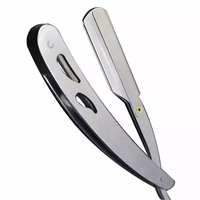 Elegante Maquinilla de Afeitar Reutilizable de Acero Inoxidable para Barbería, para Hombres, Nueva Llegada, Logotipo y Diseño Personalizados, Cuidado Personal de Belleza
