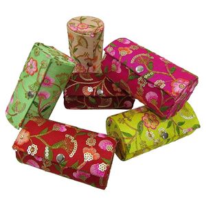 Handmade Embroidery <b>Gift</b> <b>Box</b> Low Price Decorative Storage <b>Box</b> for Jewelry Accessories and <b>Gift</b> Packaging - Product Image 1