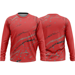 Camiseta de Compresión de Manga Larga para Hombre, Sublimada, Ligera, para Gimnasio, Fitness, Práctica Deportiva, OEM - Product Image 1