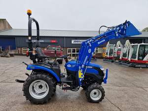 รถแทรกเตอร์โซลิสแท้พร้อมอุปกรณ์ตักดินด้านหลัง ขับเคลื่อน 4 ล้อ เครื่องยนต์ดีเซลสำหรับงานเกษตรกรรม ราคาถูก - Product Image 2