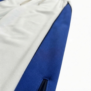 Custom Logo Oversized Baggy Sweatpants Heavyweight Wide Leg <b>Trousers</b> <b>Elastic</b> <b>Waist</b> Zipper Side Stripe Streetwear Pants - Product Image 3