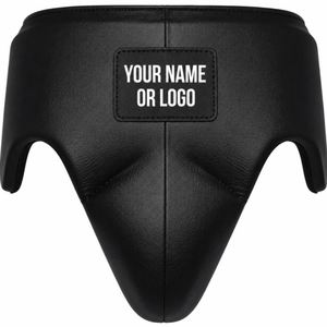 Protector Inguinal de Boxeo para Hombre, Personalizado y Profesional, Precio de Fábrica HOMIZON ENTERPRISES, Cuero Vacuno Genuino, EVA, MMA, Muay Thai - Product Image 1