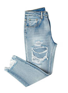 Pantalon Baggy en Coton 12oz Style Marque Personnalisé Direct Usine, Salopette Streetwear Homme, Jean Ample Bleu Denim Hombre - Product Image 2