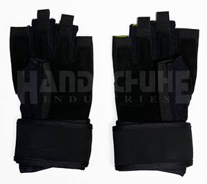 Gants d'entraînement élégants pour le fitness, accessoires de sport, gants de musculation à demi-doigts avec support de poignet pour la gym et l'haltérophilie - Product Image 2