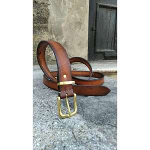 Ceinture en cuir formelle pour homme avec boucle en acier de luxe, en cuir de vache, imperméable, confortable, accessoires de mode - Product Image 3