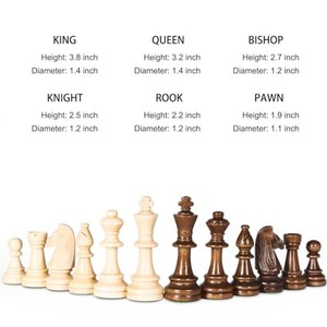 Wholesale Walnut <b>Wood</b> Staunton Tournament <b>Chess</b> <b>Set</b> - Premium Quality - Product Image 2