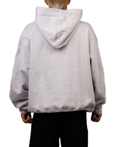 Sudaderas con Capucha Extra Grandes Personalizadas para Hombre, Estilo Urbano, Hombros Caídos, Diseño Personalizado, Lavado, Logotipo Bordado Personalizado - Product Image 2