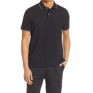 Nuevo Diseño, Logotipo Personalizado OEM, Camiseta Polo de Verano para Hombre, Bordado, Secado Rápido, Diseño Informal con Patrón Sólido, Manga Corta - Product Image 1