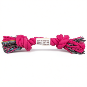 Corda Giocattolo in Cotone Multicolore 26 Cm per Animali Domestici - Product Image 3