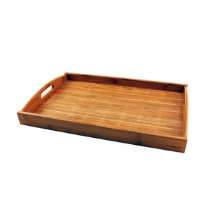 Bandeja de Bambú Tejida Natural Ecológica Moderna al por Mayor para Servir y Manualidades con Logotipo Personalizado, Tamaño y Diseño Personalizables - Product Image 5