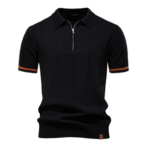เสื้อโปโลคุณภาพสูงสั่งทำขายส่ง ผ้าฝ้ายปิเก้ 100% ปักลายสำหรับแบรนด์เสื้อผ้าระดับพรีเมียม - Product Image 1