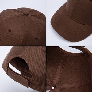 Casquette de baseball ajustée pour hommes, vierge, personnalisable avec logo brodé, casquette de sport à 6 panneaux, vente en gros - Product Image 5