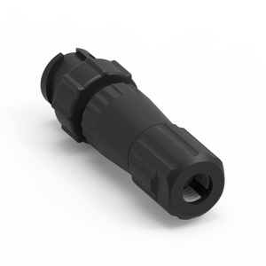 Conector de Ensamblaje Tipo 2PIN con Contacto de Latón y Carcasa de Nailon, Resistente al Agua IP67 - Product Image 2