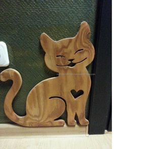 Coupe à la main et artisanat vous cherchez un cadeau unique pour chat ou chat pour garder vos ornements - Product Image 2