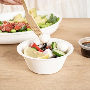 Vasos para Salsas Desechables Biodegradables de Bagazo de Grado Alimenticio, Resistentes a Fugas, de 2 oz, Ideales para Fiestas, Venta al por Mayor, Suministro a Granel - Product Image 1